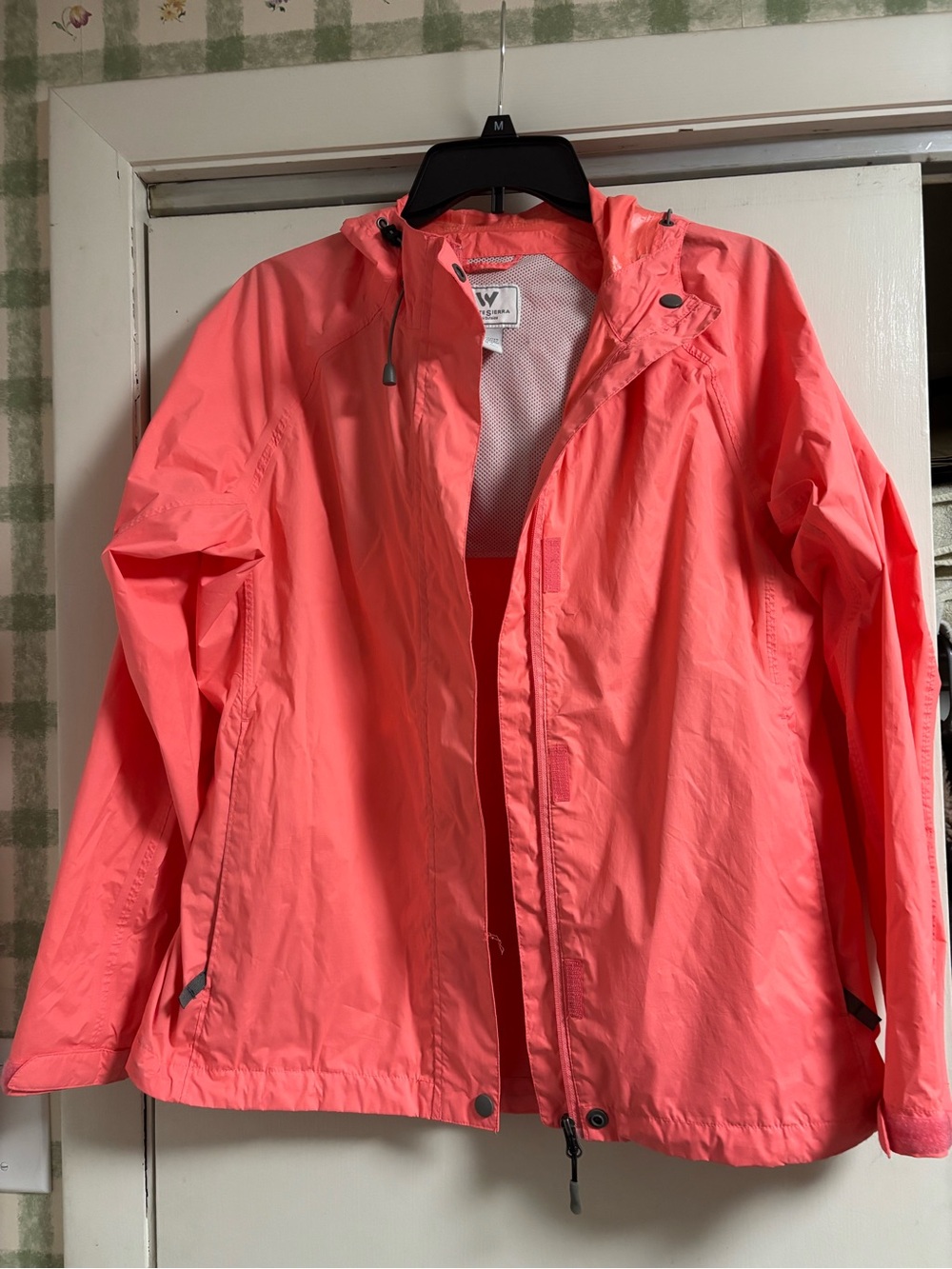 White Sierra Women's Coral Pink Ski Shell Jacket